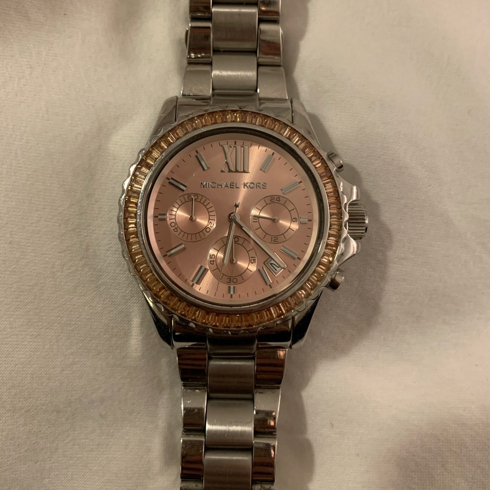 COPY - Michael kors watch rose gold and silver